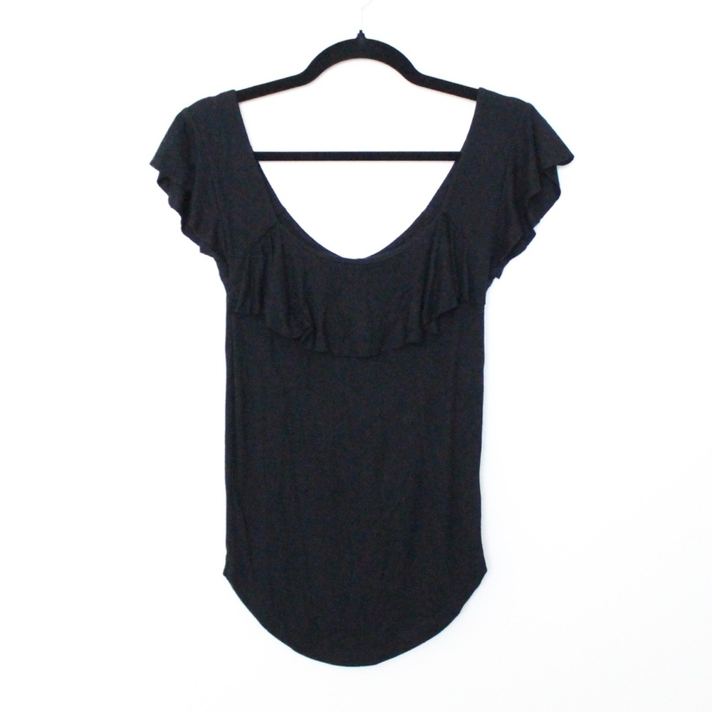 Free People Basic Ruffle-Front Tank - image 1